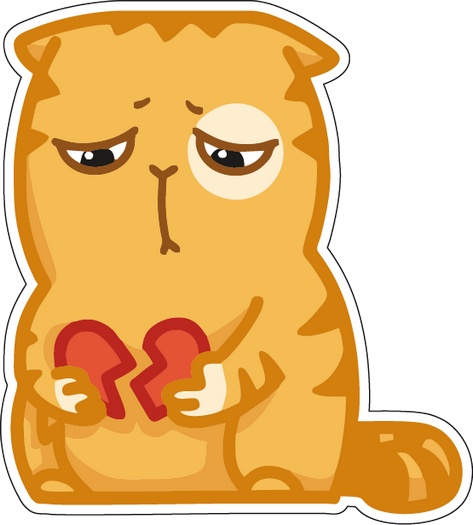 Стикеры ВК персик