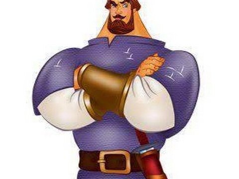 Илья Муромец на прозрачном фоне