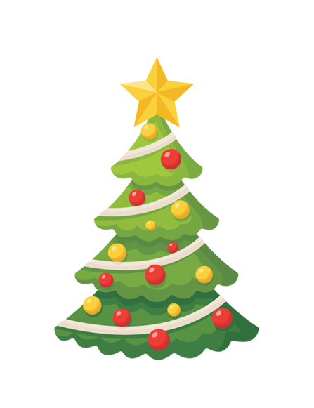 Елка вектор