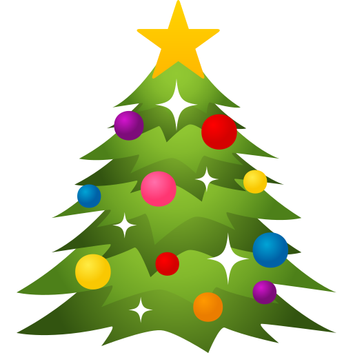 ЭМОДЖИ Новогодняя елка