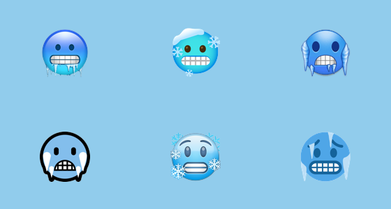 Cold эмодзи