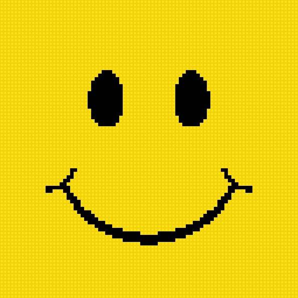 Смайл вышивка