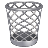 Мусорный бак эмодзи