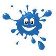 Клякса с рожицей