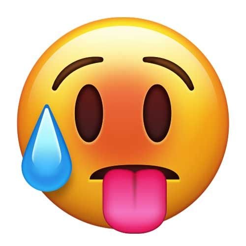 Смайлик жара