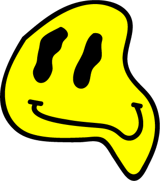 Растекающийся смайлик