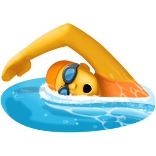 Смайл пловец