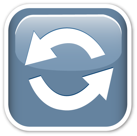 Эмодзи стрелки по кругу