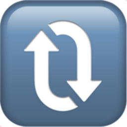 ЭМОДЖИ разворотная стрелочка