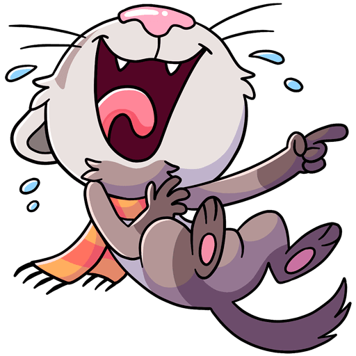 Стикеры ВК хорек