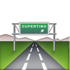 Эмодзи дороги