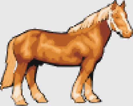 Смайлики животные лошадь