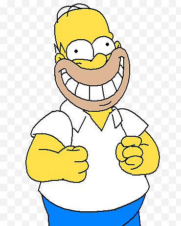 Гомер симпсон анфас