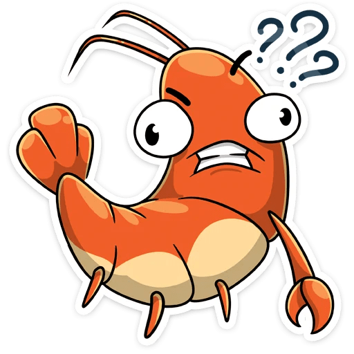 Стикеры телеграмм креветка