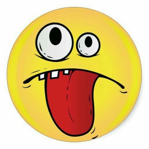 Смайлик дурачок