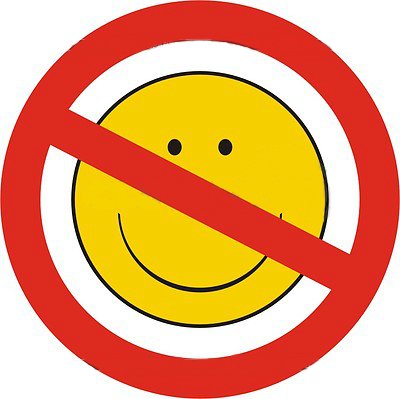 Смайлик запрещается
