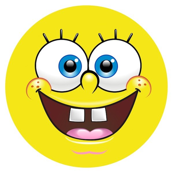 Лицо Спанч Боба