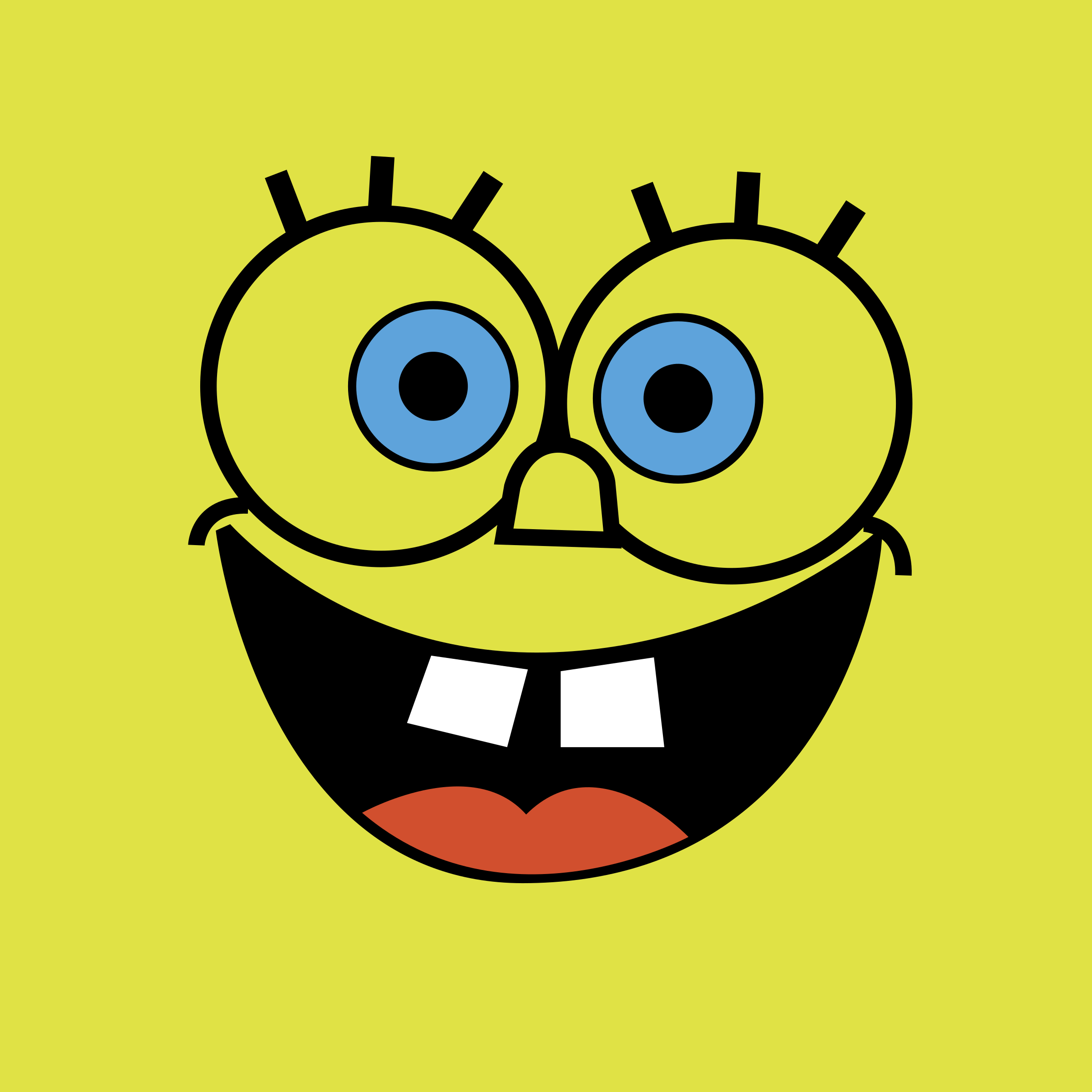 Спанч Боб. Губка Боб логотип. Глаза и рот Спанч Боба.