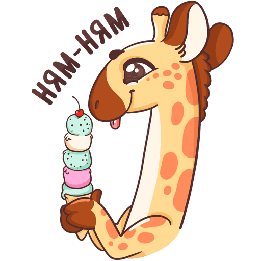 Жираф танцует