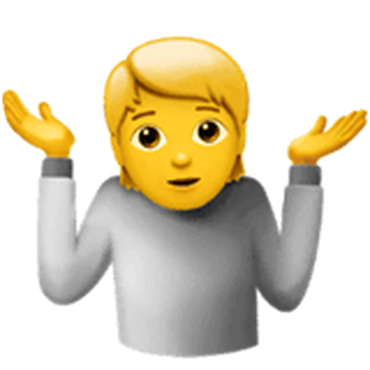 Смайлик разводит руками картинки