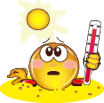 Жарко анимация