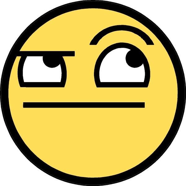 Безразличный смайлик