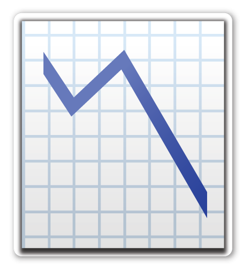 Эмодзи график вверх