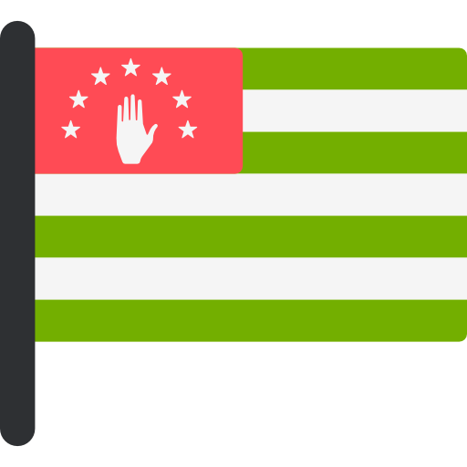 Флаг Абхазии иконка