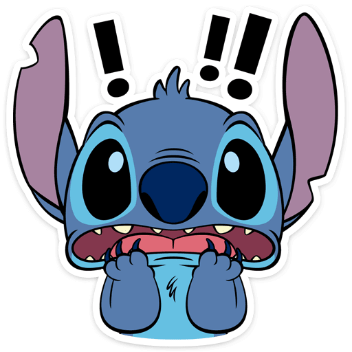 Стич Стикеры телеграмм