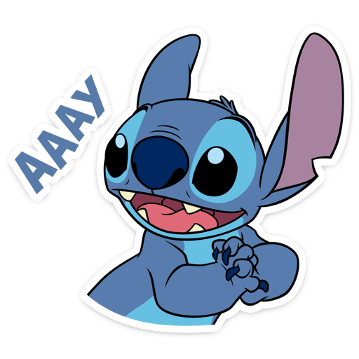 Стикеры ВК Стич