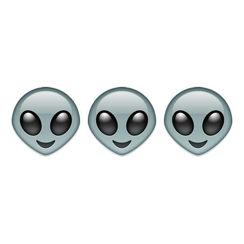 Emoji инопланетянин