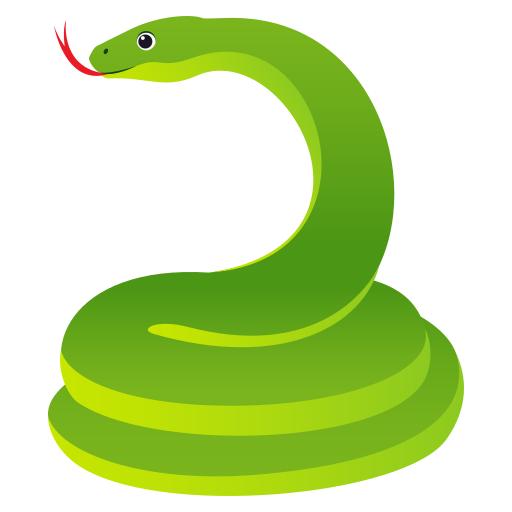 Змея смайлик айфон