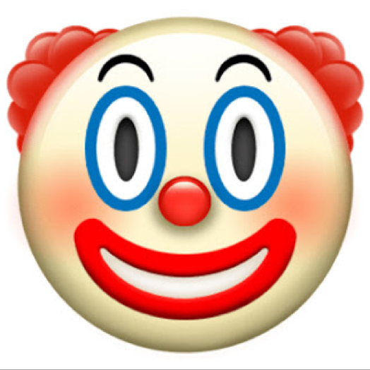 Клоун Emoji