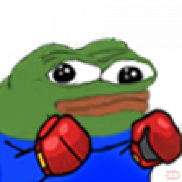 Лягушка Пепе боксёр