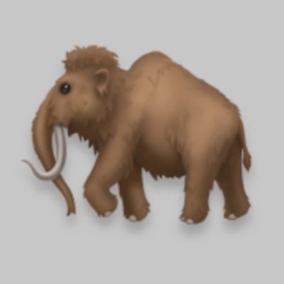 ЭМОДЖИ мамонт