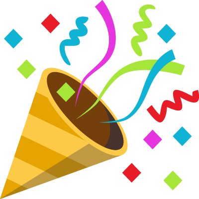 Смайлик конфетти