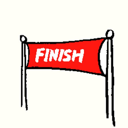 Табличка финиш