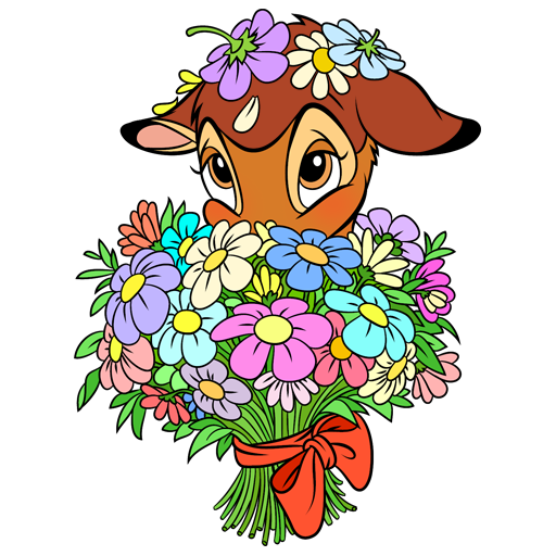 Бэмби Стикеры ВК