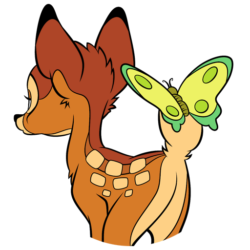 Бэмби Стикеры ВК