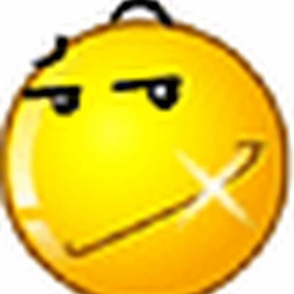 Смайлик с бровями