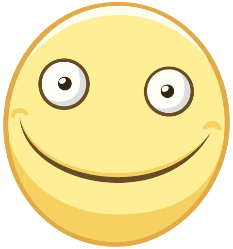 Смайл глаза в разные стороны