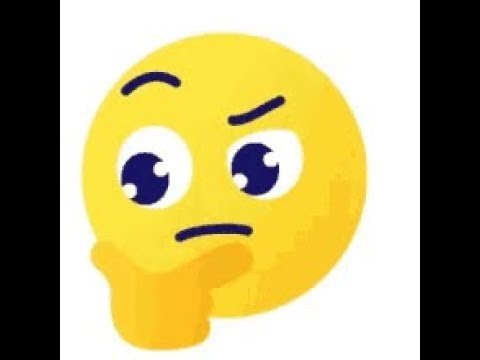 Задумчивый смайлик раскраска