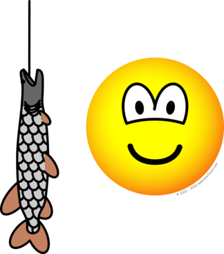 Смайлик рыболов