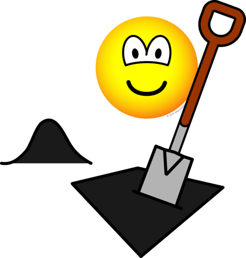 Смайл с лопатой