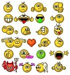 Набор смайликов из аськи