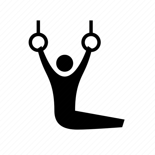 Акробатика на белом фоне