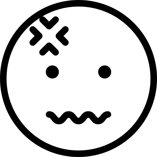 Больной иконка смайлики