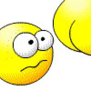 Большой смайлик поцелуй