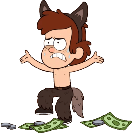 Диппер Пайнс волк