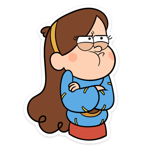 Стикеры Мэйбл Пайнс